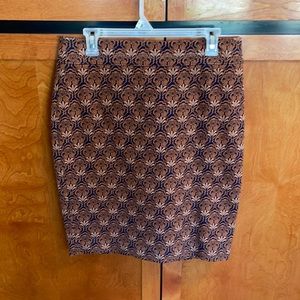 The Loft Multi colored skirt